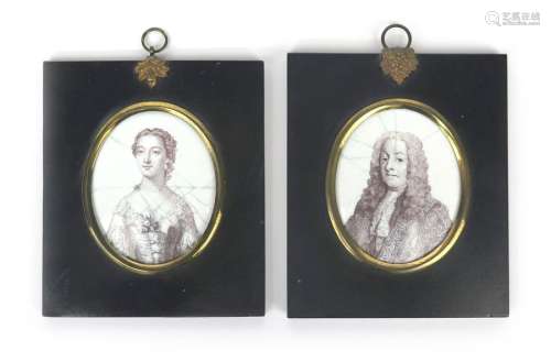 A pair of Battersea enamel plaques c.1753 56, the ...;