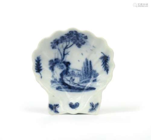 A Limehouse blue and white pickle dish c.1746 48, ...;