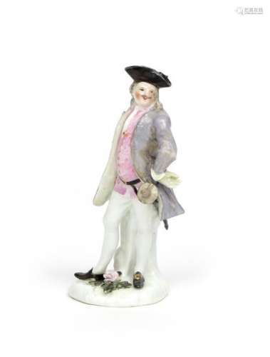 A Meissen figure of Il Capitano from the Duke of W...;