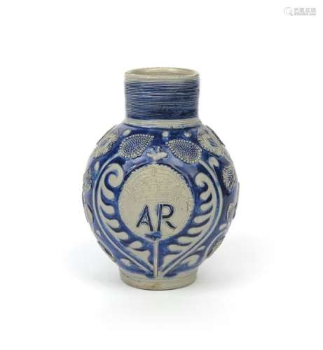 A Westerwald stoneware Royal jug early 18th centur...;