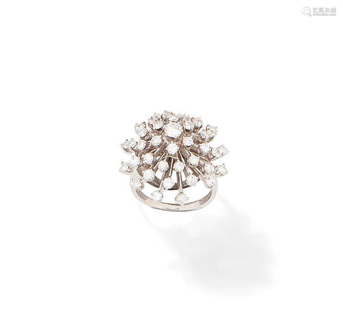 A diamond dress ring