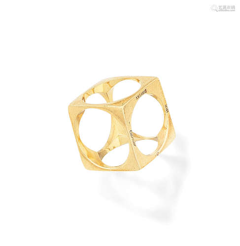 A ring, by Dinh Van for Cartier, circa 1965