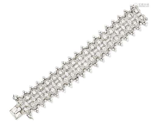 A diamond bracelet