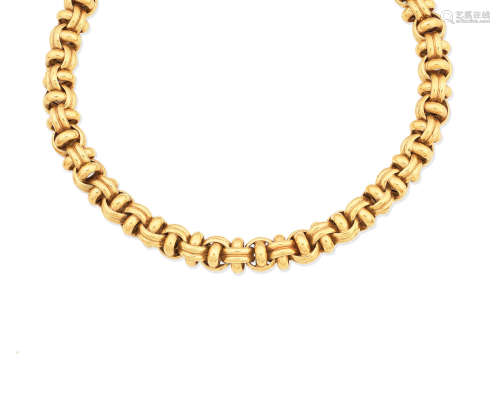 A fancy link necklace, by Kiki McDonough