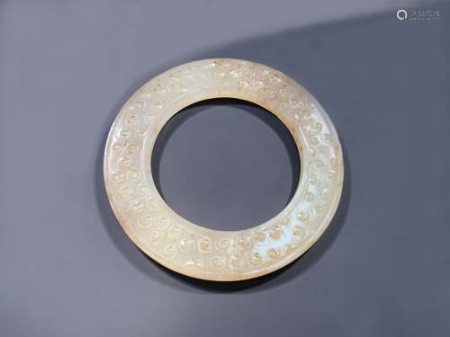 漢代 穀紋環