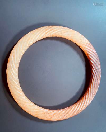 漢代 繩紋環