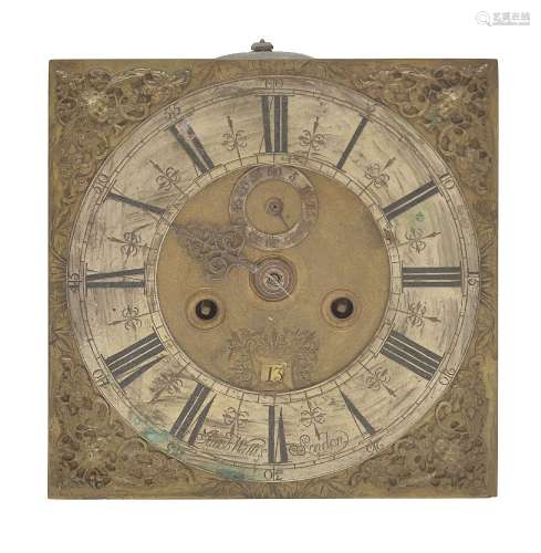 A WillIam III eight-day longcase clock movement