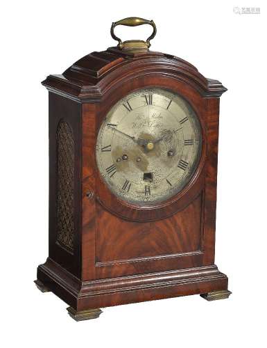 A fine and potentially historically important George III mahogany striking table regulator