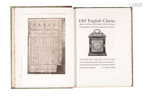 Green F.H. Old English Clocks