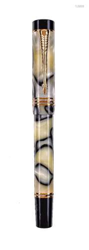 Parker, Norman Rockwell, a limited edition marbled fountain pen