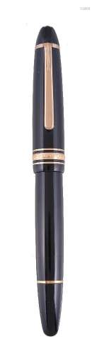 Montblanc, Meisterstuck 146, a black fountain pen