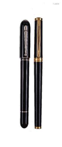 Montblanc, Noblesse, a black roller ball pen