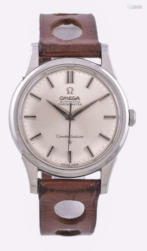 Omega, Constellation, Stainless steel wrist watch