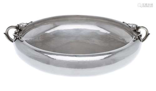 Georg Jensen, a Danish silver centrepiece bowl