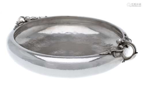 Georg Jensen, a Danish silver centrepiece bowl