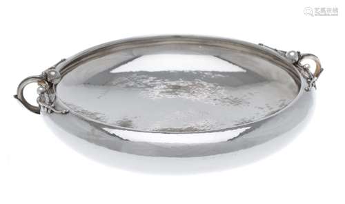 Georg Jensen, a Danish silver centrepiece bowl