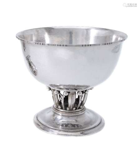 Georg Jensen, a Danish silver Louvre bowl