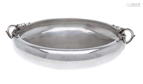 Georg Jensen, a Danish silver centrepiece bowl