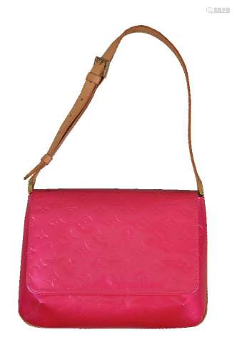 Louis Vuitton, Thompson Street, a pink vernis leather handbag