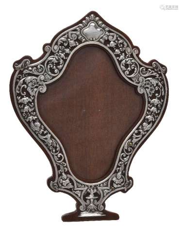 A late Victorian silver photograph frame by Samuel Jacob