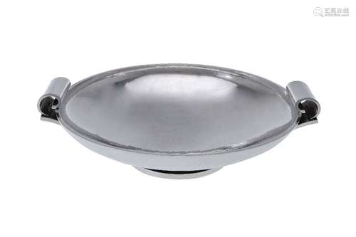 Georg Jensen, a Danish silver large centrepiece bowl