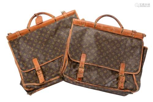 Louis Vuitton, a monogrammed coated canvas and leather satchel