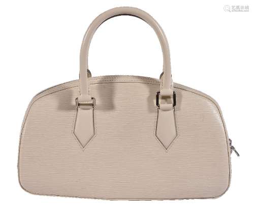 Louis Vuitton, Jasmin, a white Epi leather handbag
