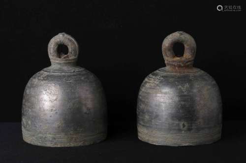 A PAIR OF BELLS