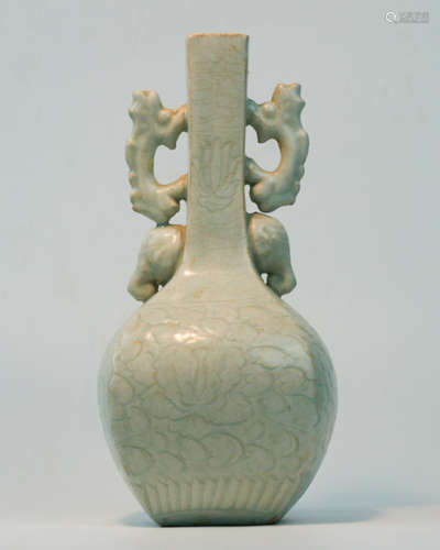 A YINGQING CELADON VASE