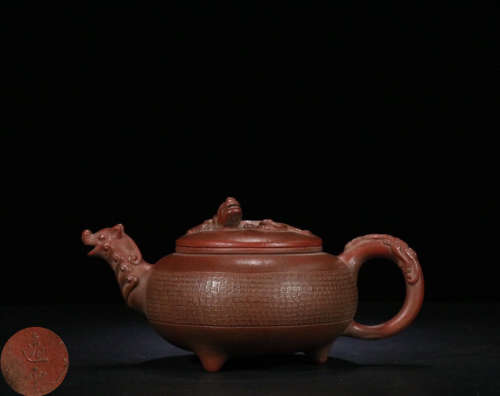 A OLD ZISHA TEAPOT