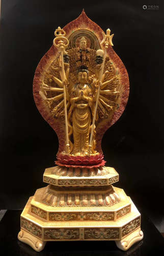 AN OLD  THOUSAND-HAND KWAN-YIN