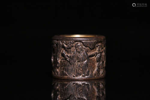 AN OLD STORY DESIGN AGILAWOOD RING