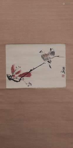 A Fine Chinese CLassic Painting By Wang Xuetao -