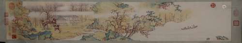 CHINESE PAINTING OF LANDSCAPE SIGNED BY QIU YING