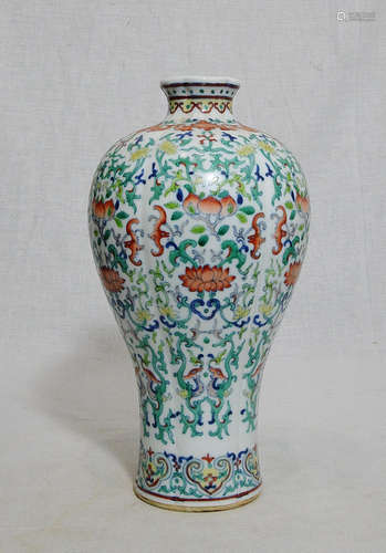 An Excellent Doucai Vase