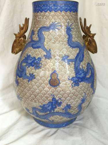 A Famille Rose Vase