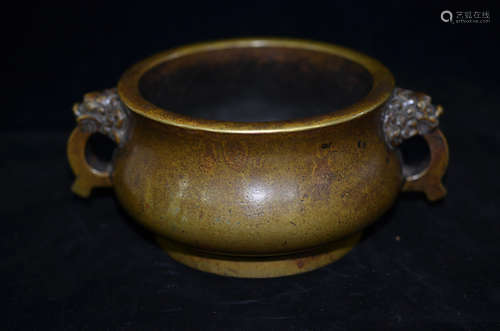 A Bronze Incense Burner