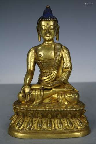 Tibetan Bronze Figure of Buddha