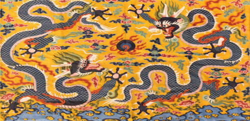 CHINESE KESI EMBROIDERY DRAGON TAPESTRY