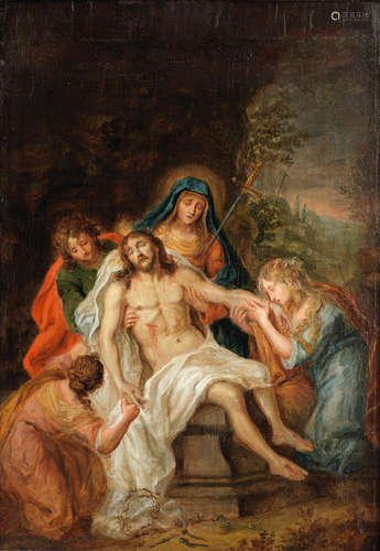 The Lamentation of Christ German School18th Century