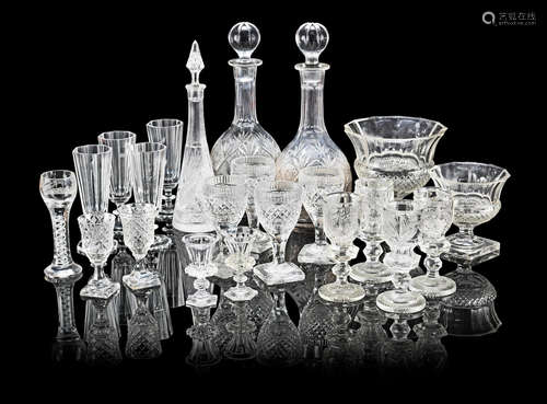 A collection of 18th, 19th and early 20th century glass