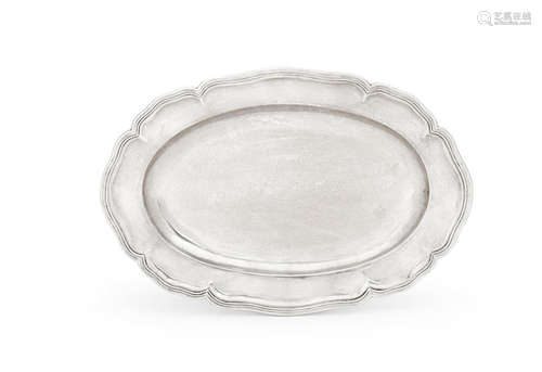 by Christian Drentwett II, Augsburg 1771 - 1773  An 18th century German silver meat dish