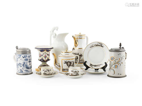 A collection of European porcelain