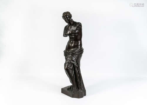 After the Antique, a large bronze model of the Venus de Milo