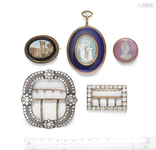 (qty) A collection of antique jewellery