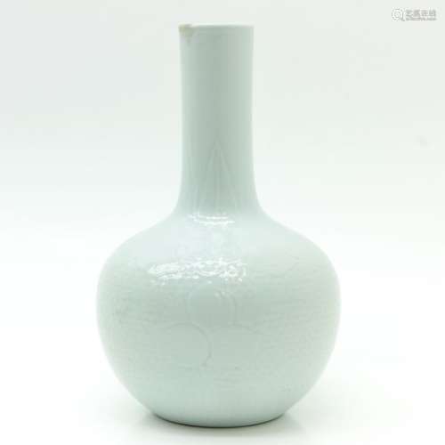 A Blanc de Chine Decor Vase