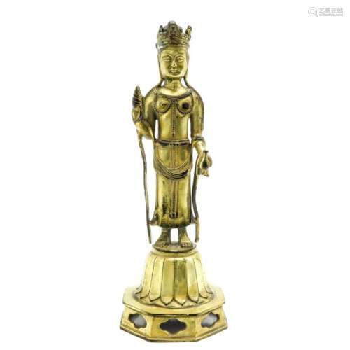 A Bronze Buddha