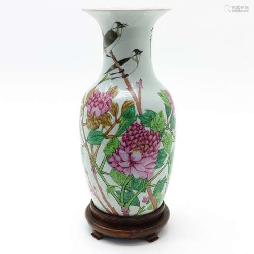 A Polychrome Decor Vase