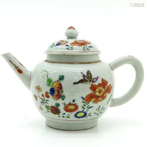 A Polychrome Decor Teapot