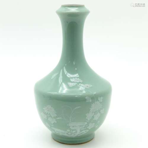 A Celadon Vase